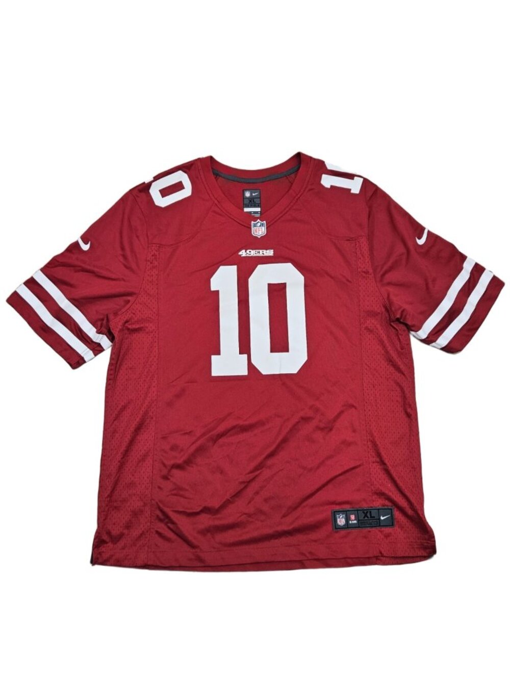 Jimmy Garoppolo 49ers #10 Nike NFL Jersey XL